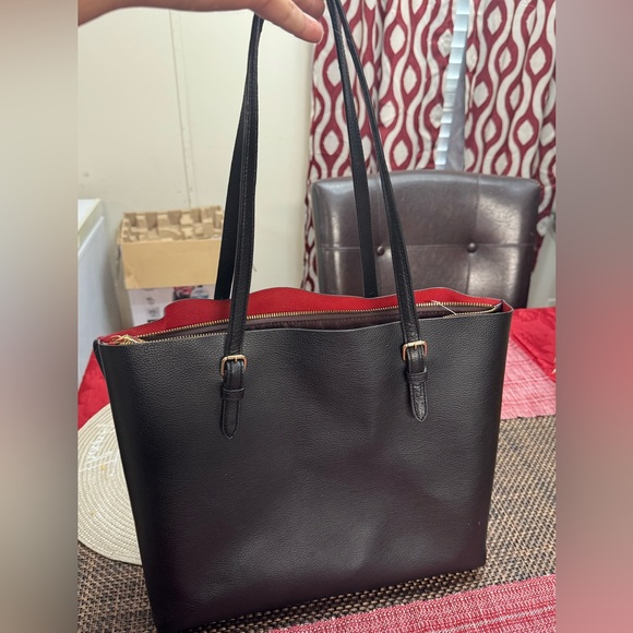 Coach Black and Red Tote Bag - Picture 2 of 14